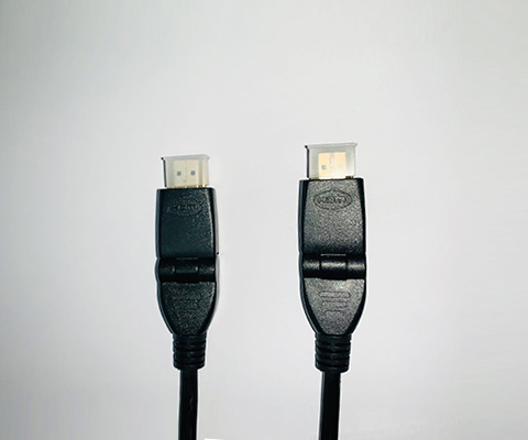 HDMI高清音视频连接线-180°旋转头款